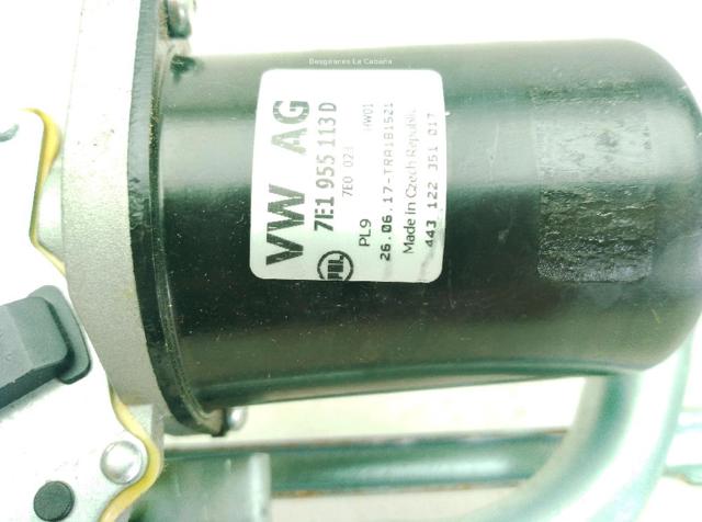 7E1955113D VAG Motor del limpiaparabrisas  comprar en Oviedo