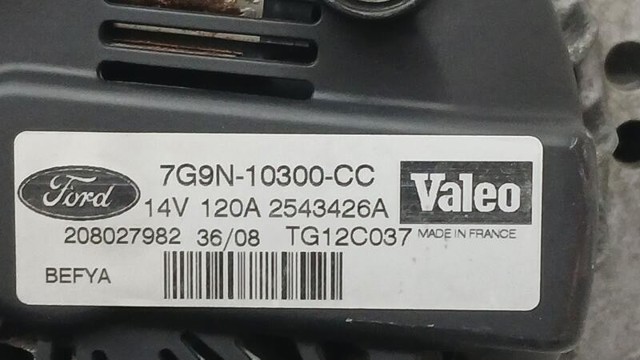 FORD 7G9N10300CC Alternador  comprar en Murcia