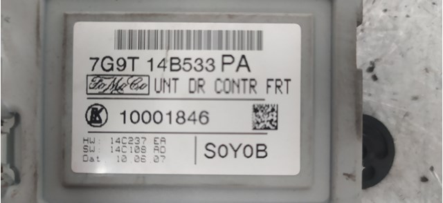 7G9T14B533 Ford