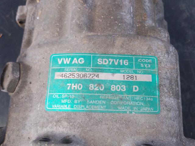 7H0820803D VAG Compresor de aire acondicionado comprar Madrid