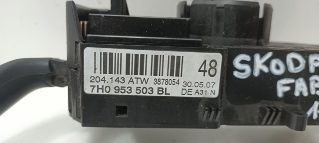 VAG 7H0953503BL Conmutador columna dirección  en stock Terrassa