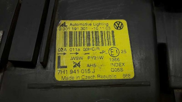 VAG 7H1941015J Faro izquierdo  en stock Valencia
