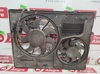 Difusor de radiador, ventilador de refrigeración, condensador del aire acondicionado, completo con motor y rodete 7L0121203 VAG