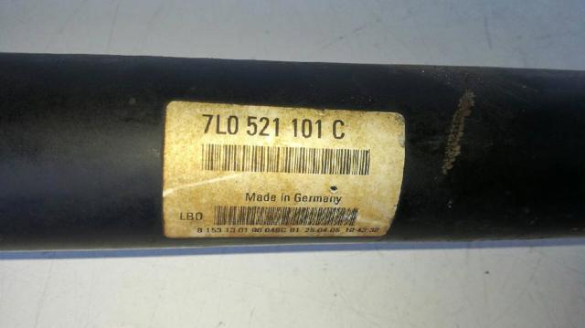 7L0521101C Árbol de transmisión delantero  comprar en Zaragoza