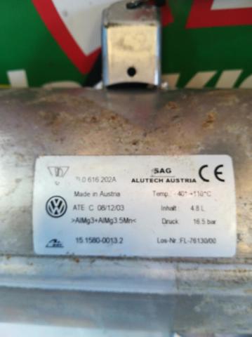 Acumulador central amortiguacion para volkswagen touareg 2.5 r5 tdi bac 7L0616202A