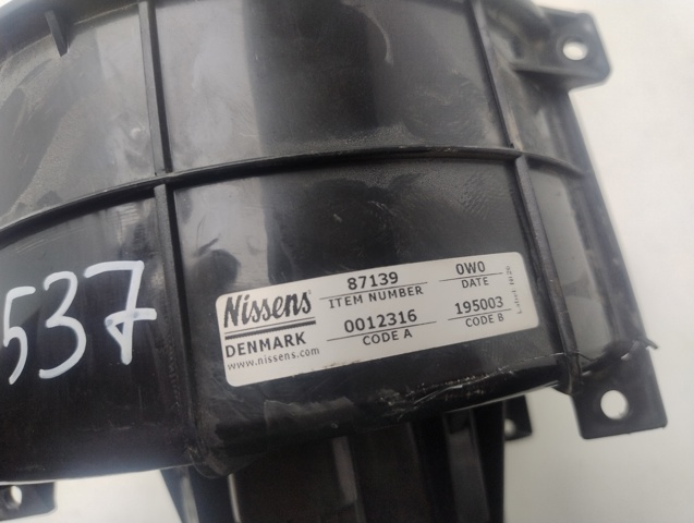 VAG 7L0820021L Ventilador habitáculo  en stock Salamanca