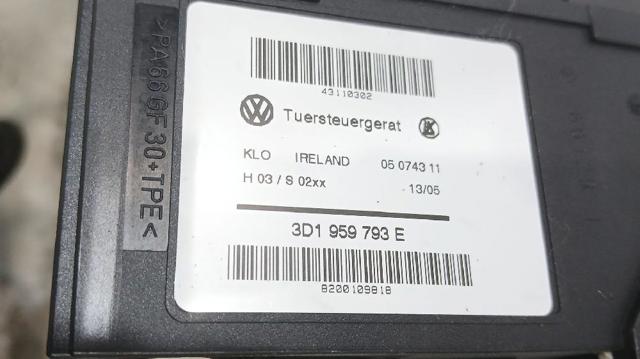 VAG 7L0837461F Mecanismo de elevalunas delantero izquierdo  en stock Salamanca