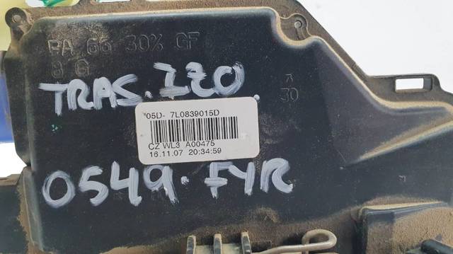 7L0839015D VAG Cerradura de puerta trasera izquierda  comprar en Oviedo