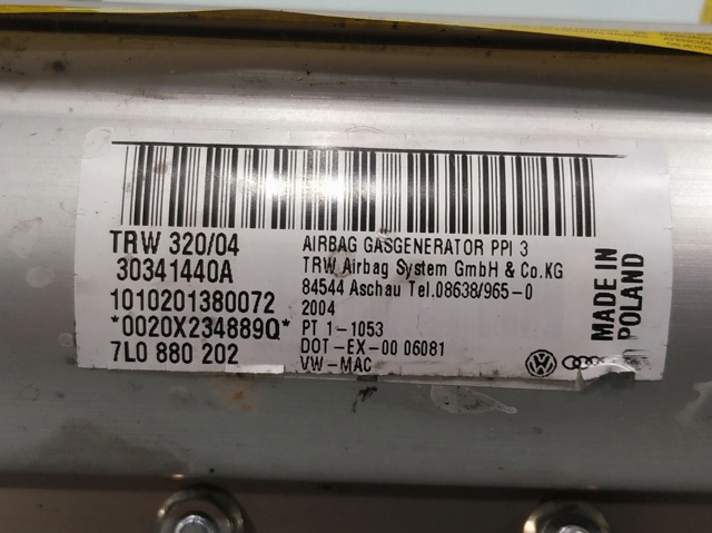 7L0880202 Airbag lateral  en stock Sabadell