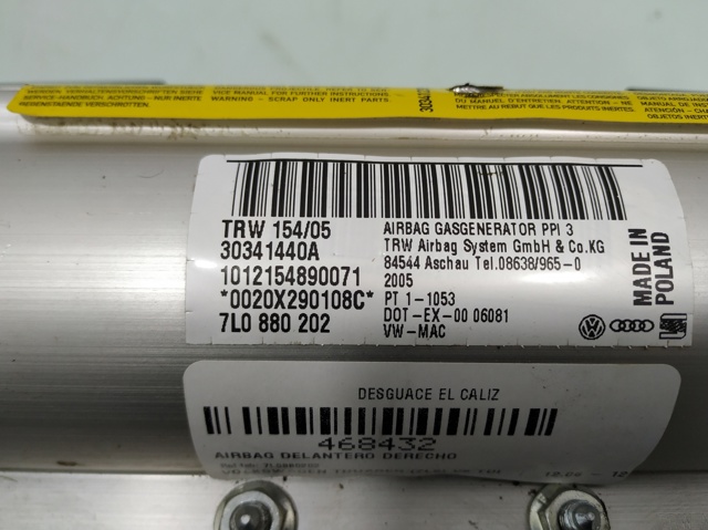 7L0880202 VAG