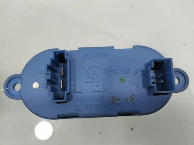 7L0907521 Resistencia del ventilador del habitáculo trasera  comprar en Zaragoza