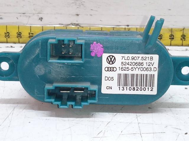 7L0907521B VAG Resistencia del ventilador del habitáculo trasera  comprar en Lleida