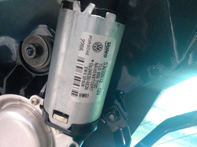 Motor limpia trasero para volkswagen touareg 2.5 r5 tdi bac 7L0955712C