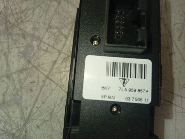 PORSCHE 7L5959857A Interruptor de elevalunas delantera izquierda comprar Tarragona