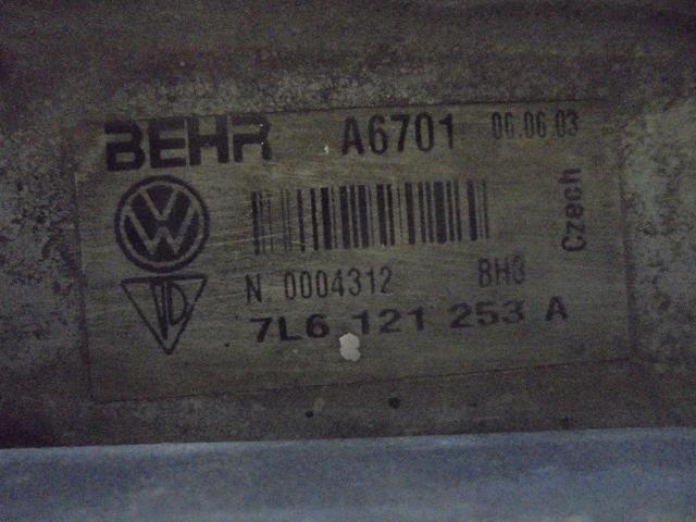 7L6121253 Radiador  en stock Granada