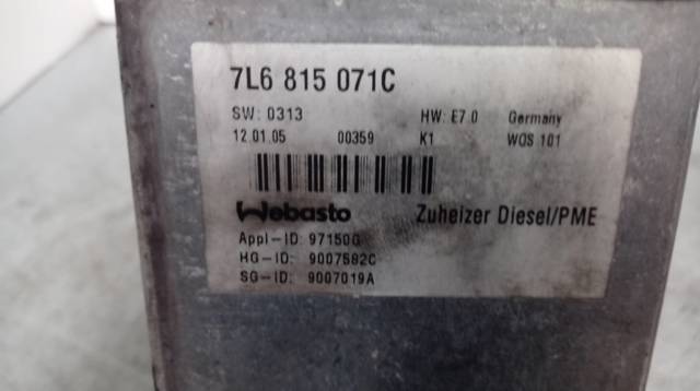 7L6815071C Calefactor autónomo comprar Girona