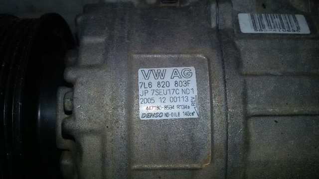 VAG 7L6820803F Compresor de aire acondicionado  en stock Valencia