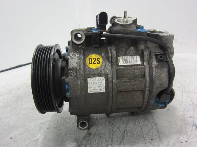 Compresor aire acondicionado para volkswagen touareg (7la) tdi v6 bks 7L6820803J