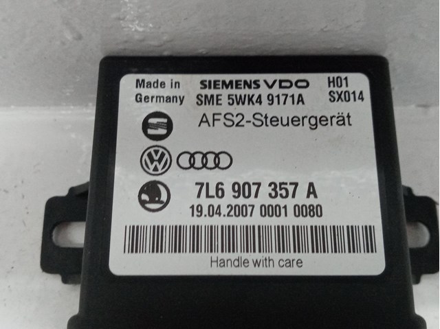 Modulo electronico para volkswagen touareg 3.0 v6 tdi bks 7L6907357A