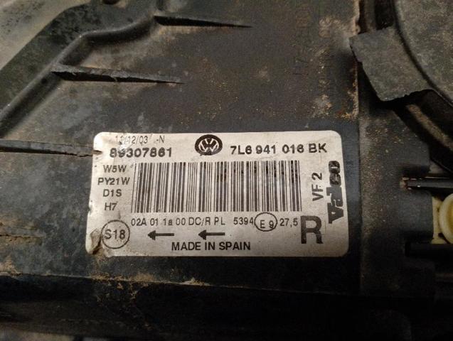 7L6941016BK Faro derecho  en stock Granada