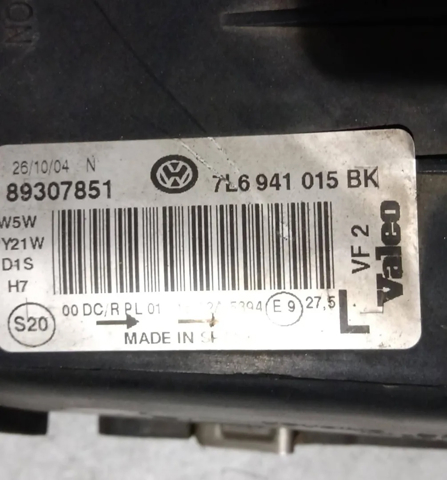 VAG 7L6941017BG Faro izquierdo  comprar en Murcia