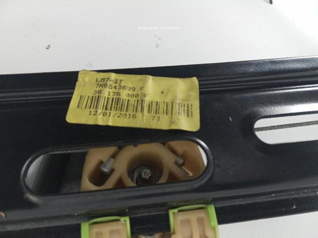VAG 7N0843699F Mecanismo de elevalunas de la puerta trasera izquierda  comprar en Murcia