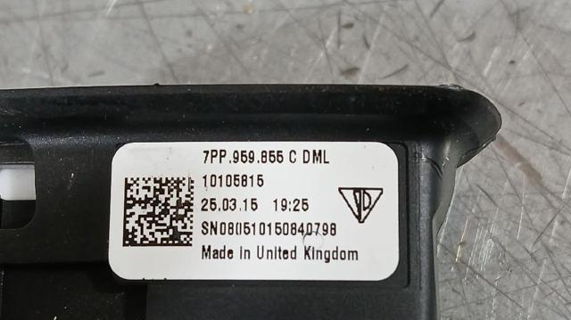 7PP959855C Botón de elevalunas delantero derecho  en stock Granada
