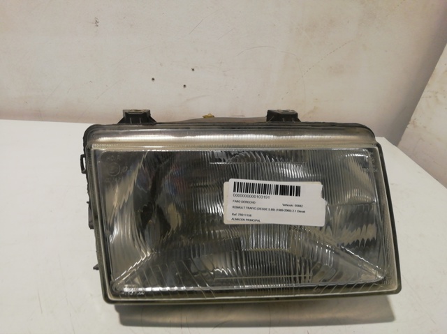 Faro izquierdo 7R011158 Renault (RVI)