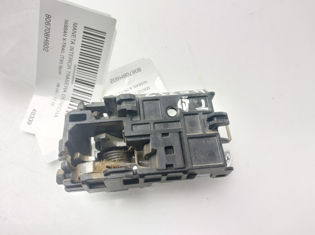 NISSAN 806708H602 Manija interior derecha delantera/trasera de puerta  disponible Lugo