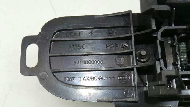 80671AX603 NISSAN Manija interior izquierda delantera/trasera de puerta comprar Madrid
