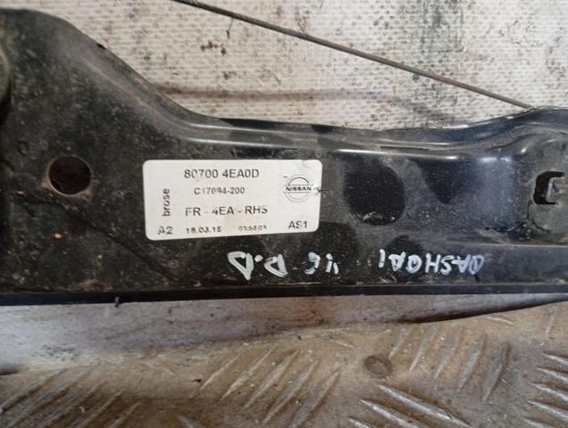 807004EA0D NISSAN Mecanismo de elevalunas delantero derecha  en stock Gandía