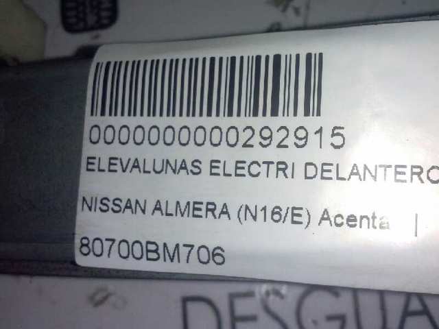80700BM706 Mecanismo de elevalunas delantero derecha  en stock Granada