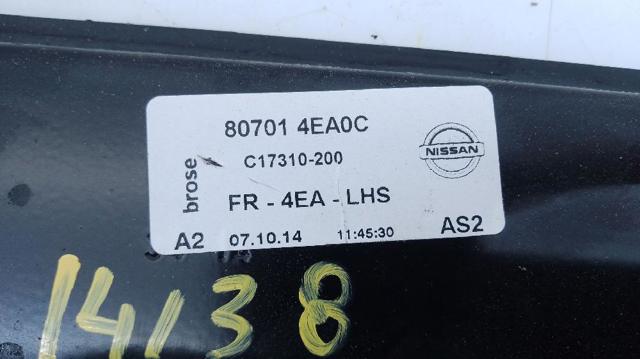 NISSAN 807014EA0C Mecanismo de elevalunas delantero izquierdo comprar Barcelona