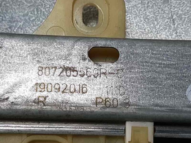 807205569R RENAULT Mecanismo de elevalunas delantero derecha  en stock Córdoba