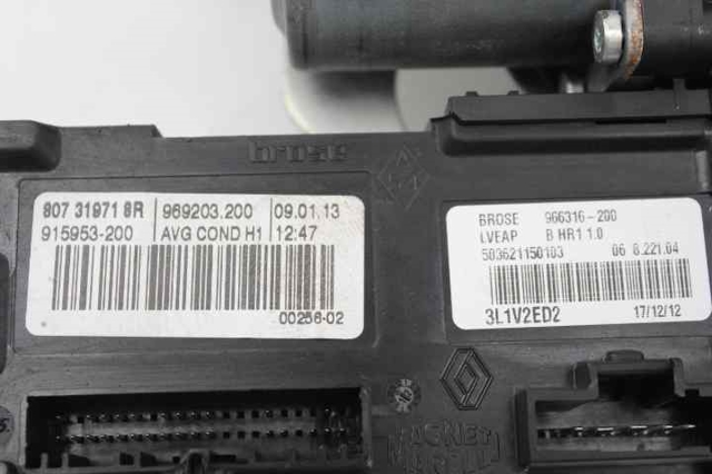 807212569R Mecanismo de elevalunas de la puerta delantera izquierda  disponible Málaga
