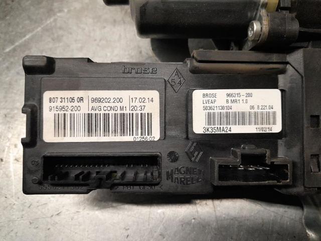 RENAULT 807212569R Mecanismo de elevalunas de la puerta delantera izquierda  comprar en Albacete