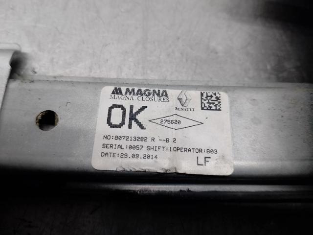 Mecanismo de elevalunas, puerta delantera izquierda Renault LOGAN 2 L52