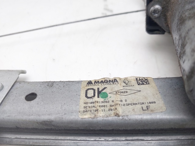 Mecanismo de elevalunas, puerta delantera izquierda Renault LOGAN 2 L52