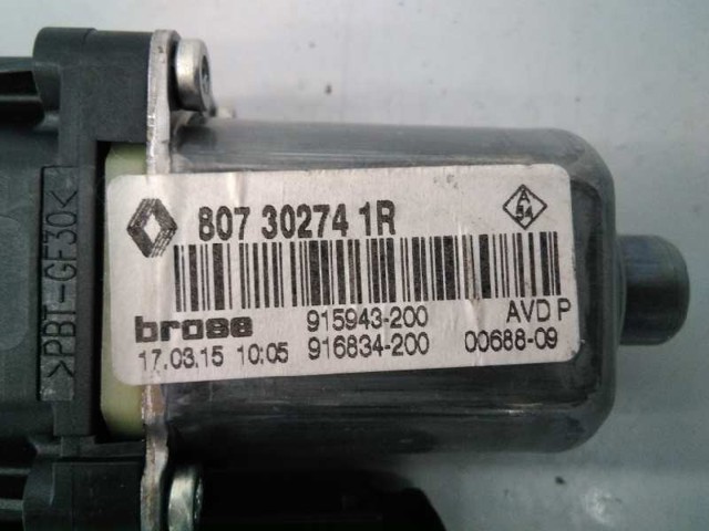 807302741R RENAULT Motor del elevalunas de la puerta delantera derecha  disponible Vigo