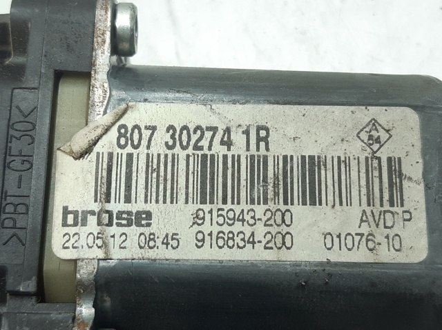 807302741R Motor del elevalunas de la puerta delantera derecha comprar Sevilla