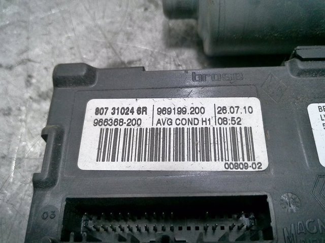 RENAULT 807310246R Motor del elevalunas eléctrico  en stock Salamanca