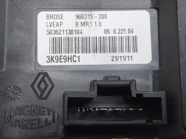 807315510R RENAULT Motor del elevalunas de la puerta trasera izquierda comprar Bilbao