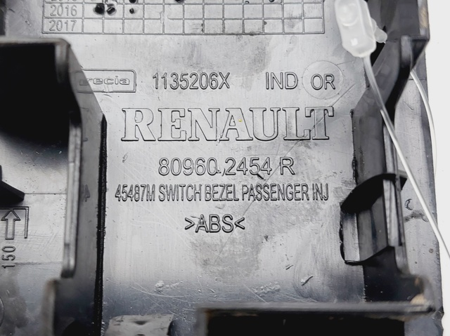 809602454R RENAULT Botón de elevalunas delantero derecho comprar Madrid