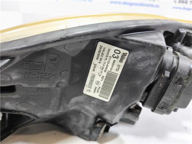 PEUGEOT 811100H030 Faro derecho  comprar en Albacete