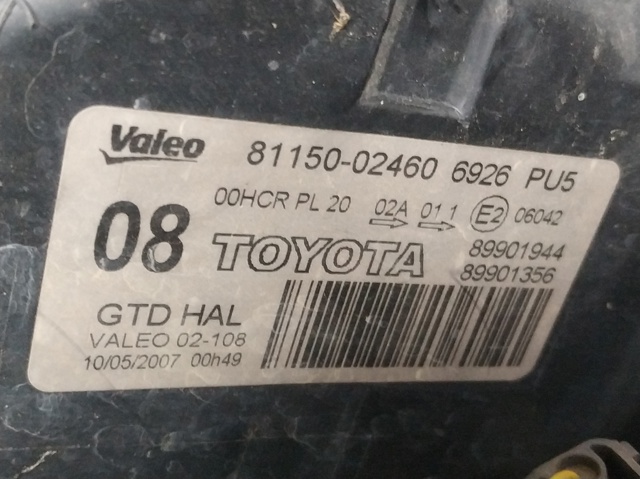 8115002460 Toyota