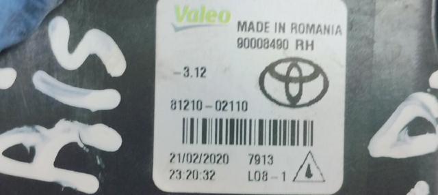 Faro antiniebla derecho Toyota C-HR X10