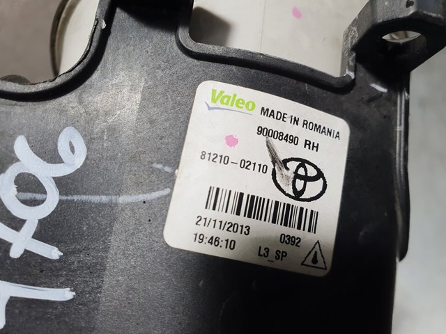 TOYOTA 8121002110 Faro antiniebla derecho comprar Tarragona