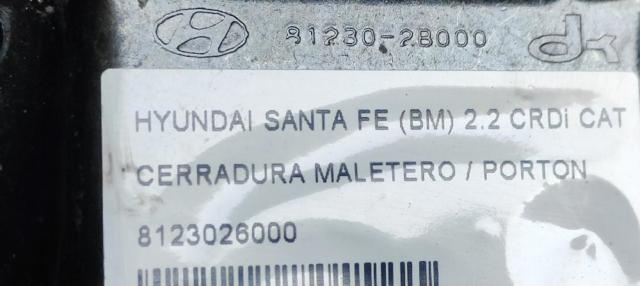 812302B000 HYUNDAI Cerradura de tapa de maletero  comprar en Jaén