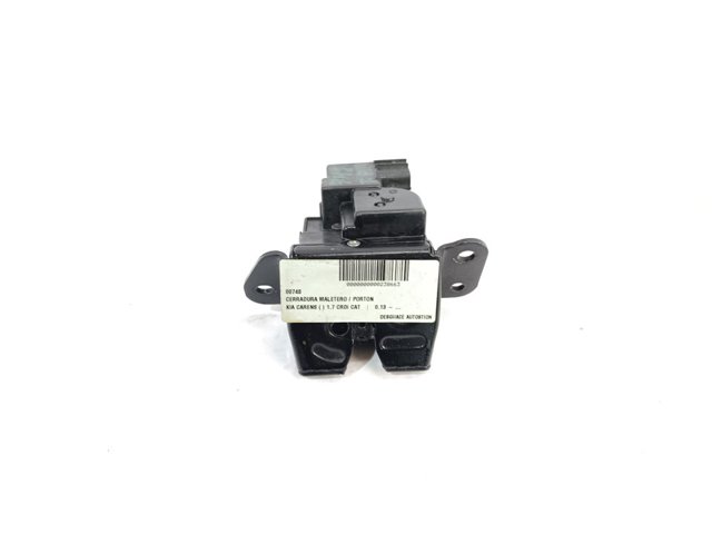 HYUNDAI 812302W000 Cerradura de tapa de maletero  comprar en Albacete