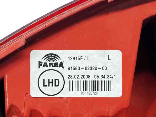 8155102380 TOYOTA Piloto trasero derecho  en stock Gandía